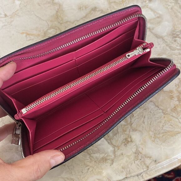 Loewe Anagram Padlock Zip Around Calfskin Long Wallet - Picture 12 of 16